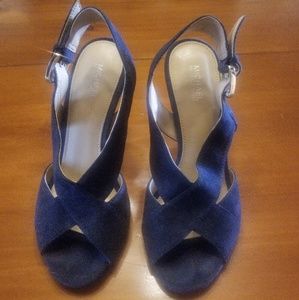 Michael Kors Blue Heels
